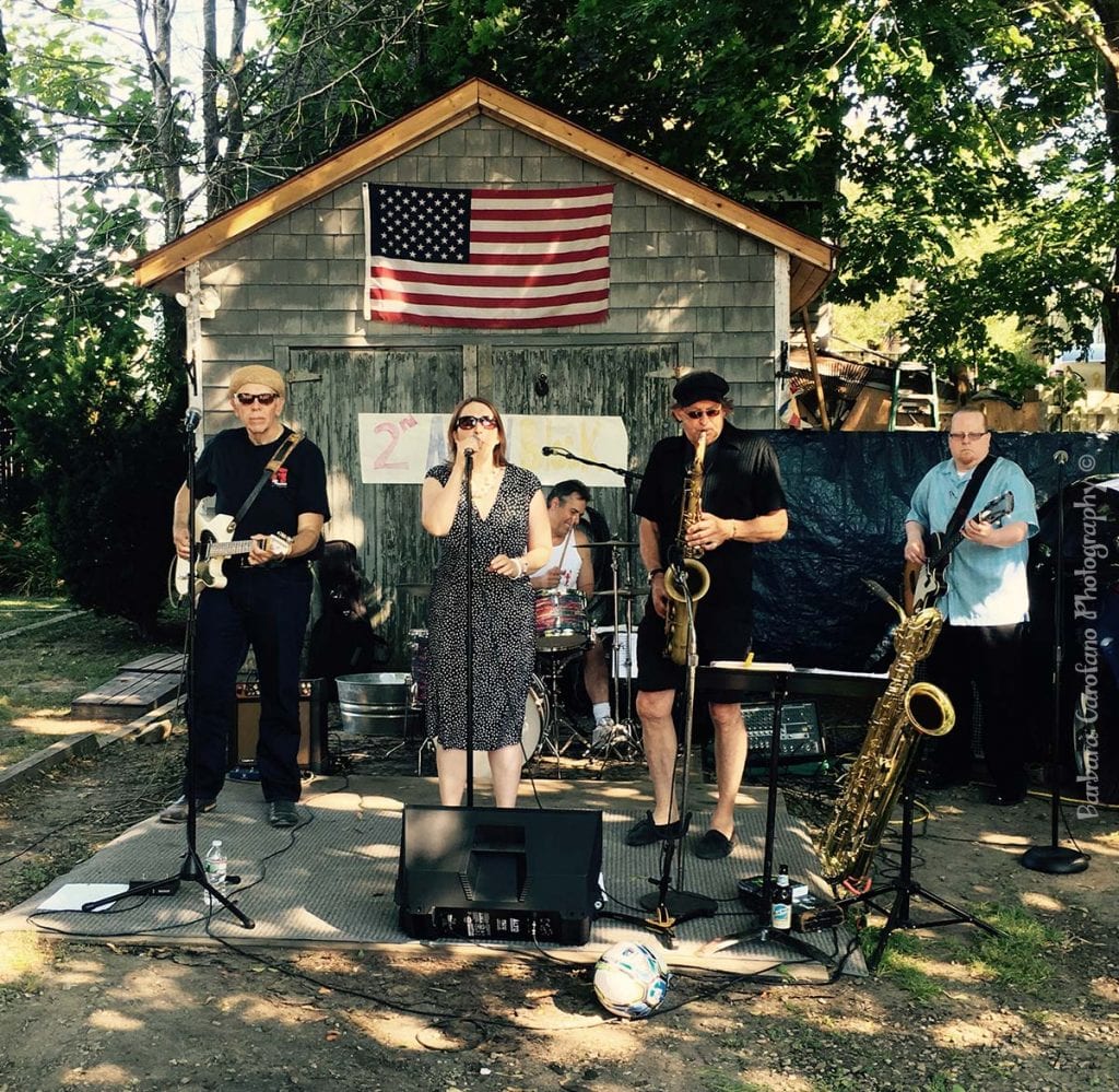 Ricky King Russell-Gretchen Bostrom- Ed Scheer-John Bunszell-Scott Shetler-July 4th Blues Kingston, MA