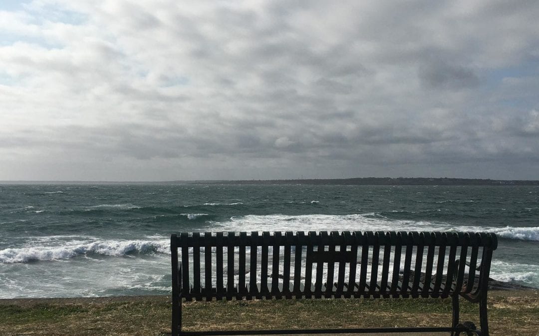 #cloudysky #ocean #waves #breezy #alone #newport #printsforsale #photographer